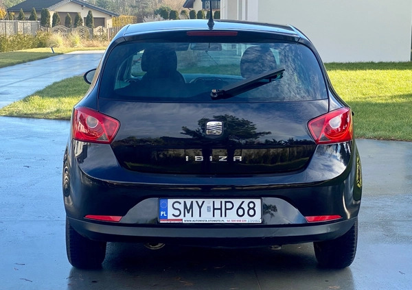 Seat Ibiza cena 16999 przebieg: 180000, rok produkcji 2009 z Myszków małe 277